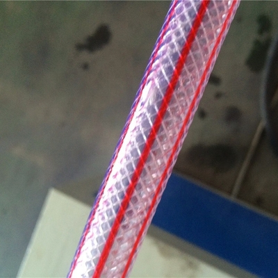 4 KG Capacity PVC Yarn Fiber Reinforce Tube Extrusion Machinery 12-50mm Hose Diameter
