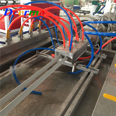 Hotels PVC Corner Bead Tile Trim Corner Angle Production Line Machine Screw Speed  35 rpm