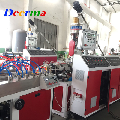 Hotels PVC Corner Bead Tile Trim Corner Angle Production Line Machine Screw Speed  35 rpm