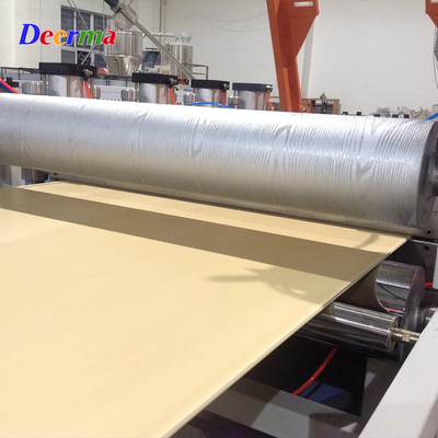 300-400kg/h Output WPC Solid Foam Board Extrusion Line Machine for PVC Wall Panel Door